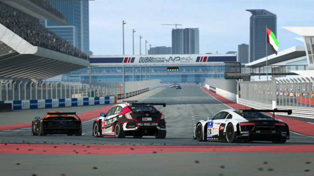 Dubai Autodrome circuit and surrounding motorsport complex in Dubai.
